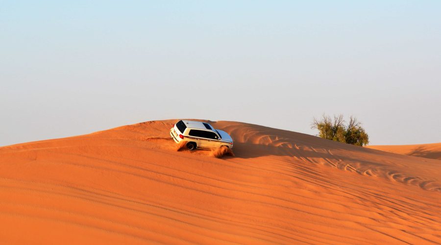 car-sand